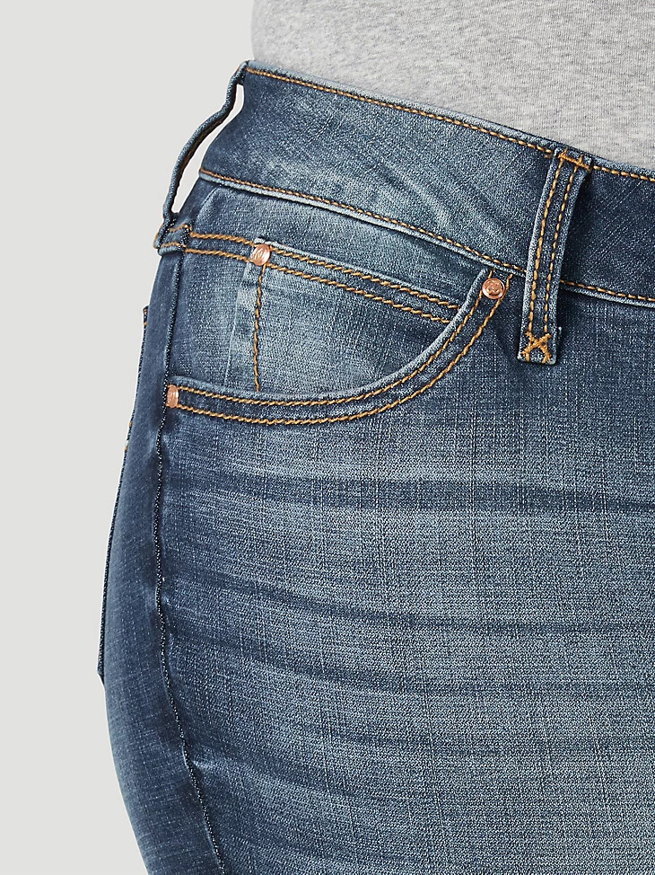 jean wrangler retro mae para mujer talla grande ms wash