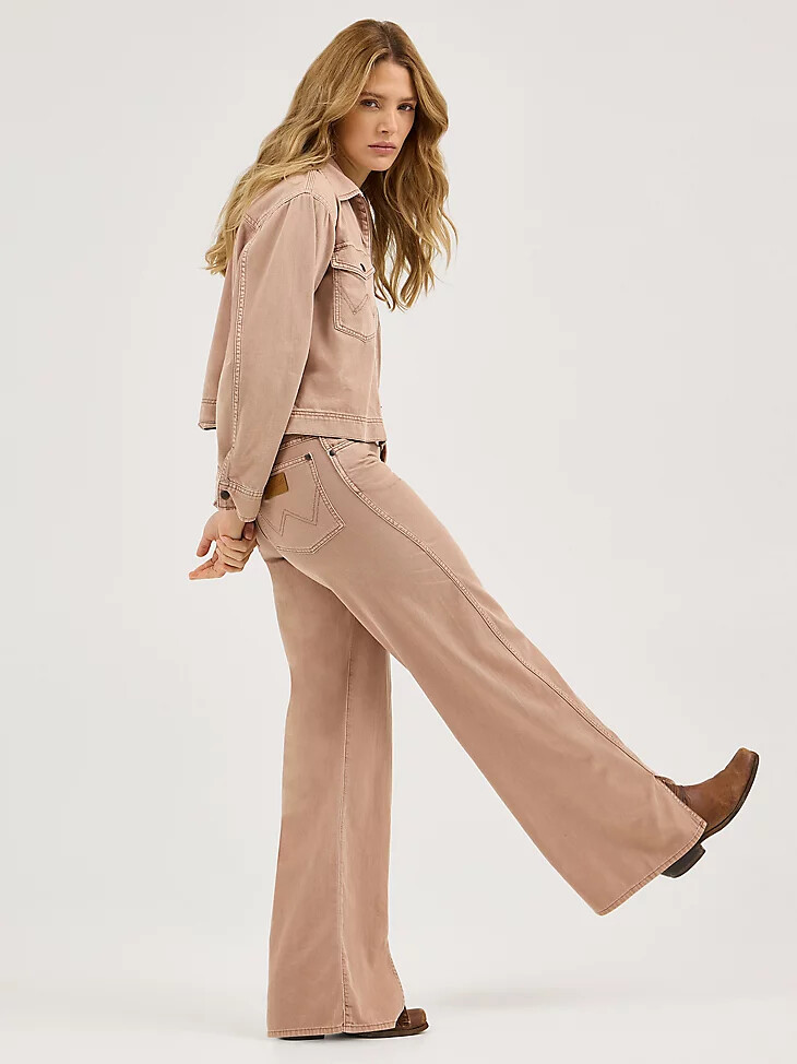 vaqueros holgados para mujer color tierra oscura