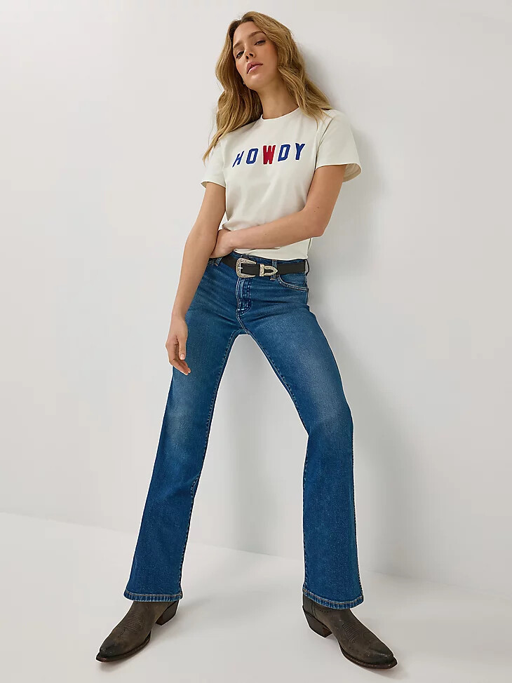 vaqueros wrancher para mujer estilo vaquero