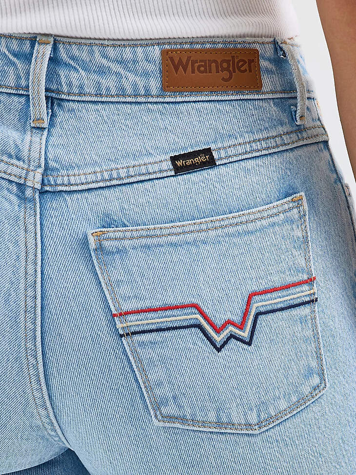 jeans sungazer bordados con bota atrevida para mujer