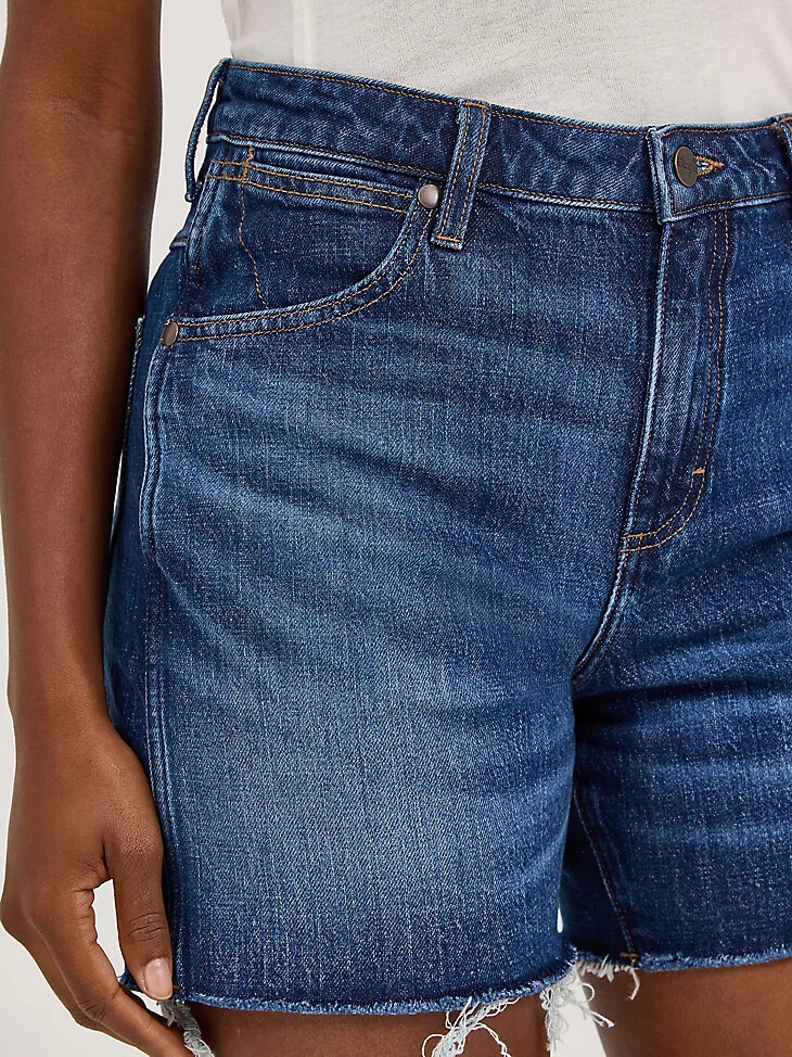 pantalones cortos vaqueros wrangler para mujer samantha