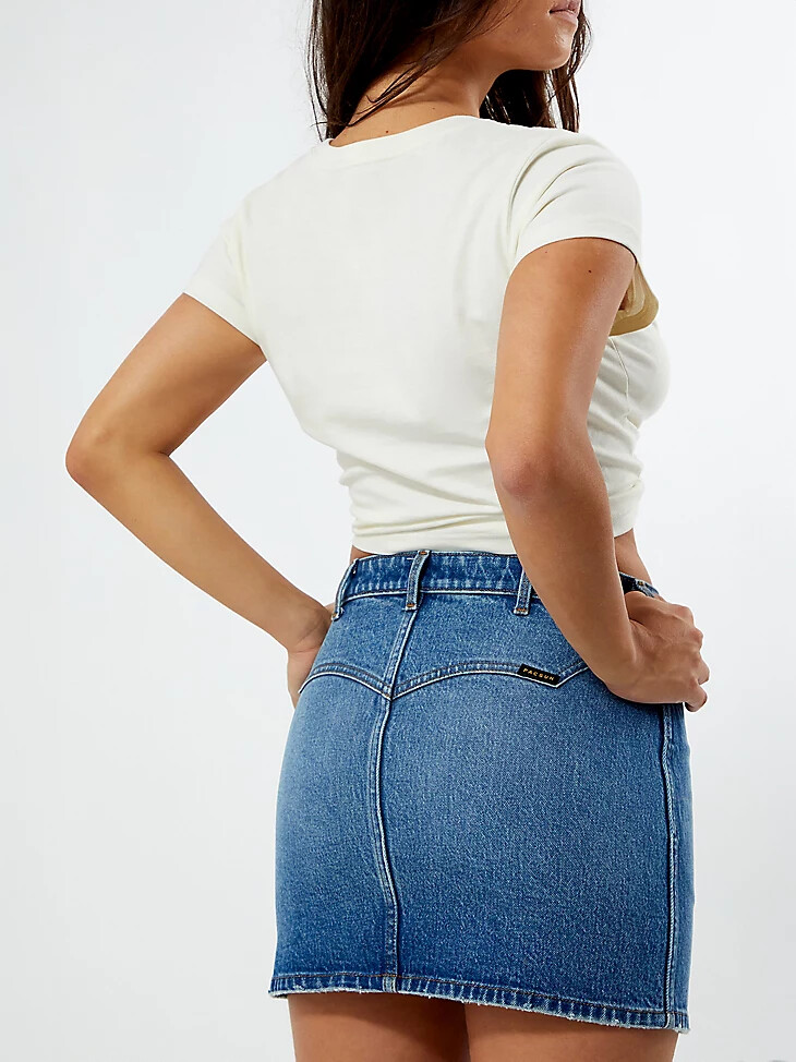 minifalda rodeo para mujer wrangler x pacsun carolina
