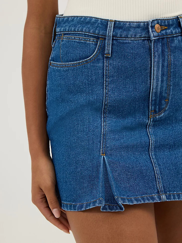 minifalda plisada para mujer carolina