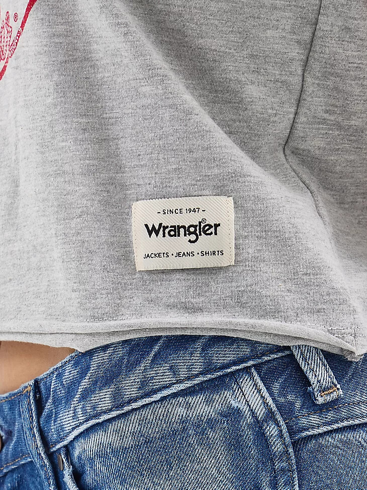 camiseta sin mangas vintage universitaria wrangler para mujer de la universidad de georgia